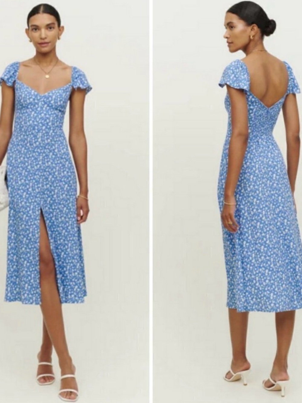 Reformation Baxley Marie Blue
Floral Midi Dress